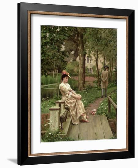 Off, 1899-Edmund Blair Leighton-Framed Giclee Print