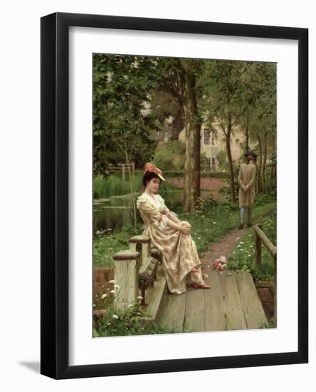 Off, 1899-Edmund Blair Leighton-Framed Giclee Print