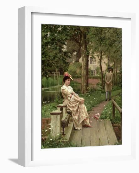 Off, 1899-Edmund Blair Leighton-Framed Giclee Print