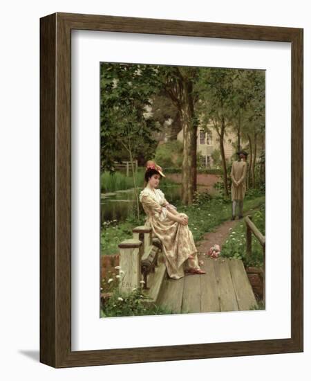 Off, 1899-Edmund Blair Leighton-Framed Giclee Print