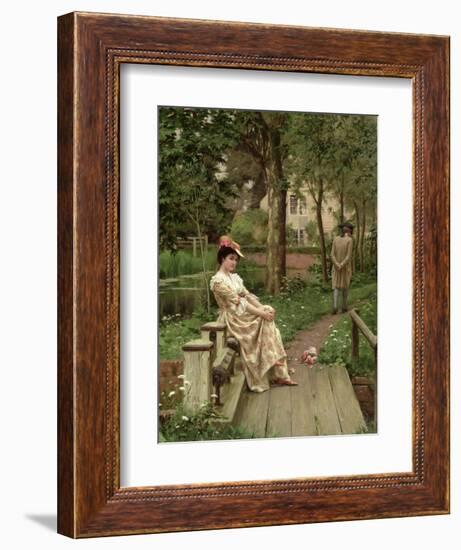 Off, 1899-Edmund Blair Leighton-Framed Giclee Print