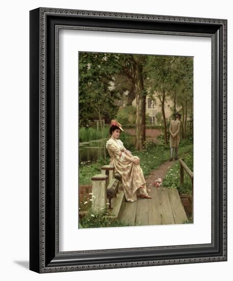 Off, 1899-Edmund Blair Leighton-Framed Giclee Print