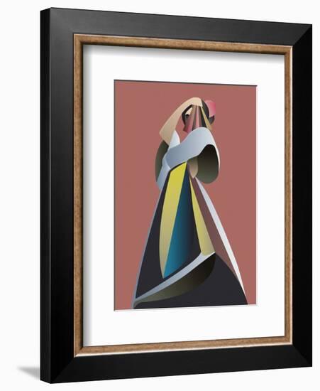 Off Chart 1-Design Fabrikken-Framed Art Print