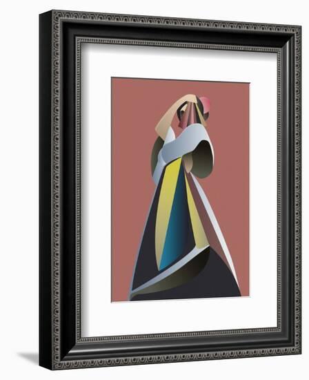 Off Chart 1-Design Fabrikken-Framed Art Print