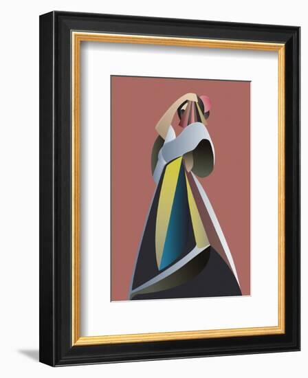 Off Chart 1-Design Fabrikken-Framed Art Print