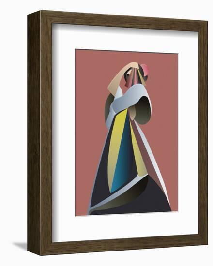 Off Chart 1-Design Fabrikken-Framed Art Print