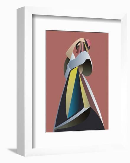 Off Chart 1-Design Fabrikken-Framed Art Print