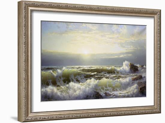 Off Connecticut, Newport, 1904-William Trost Richards-Framed Premium Giclee Print