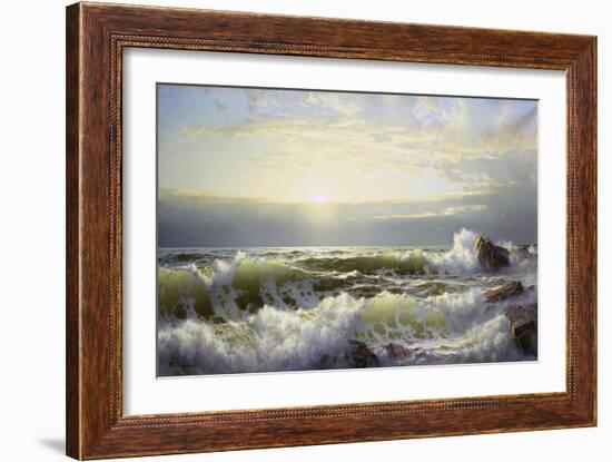 Off Connecticut, Newport, 1904-William Trost Richards-Framed Premium Giclee Print