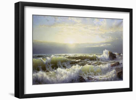 Off Connecticut, Newport, 1904-William Trost Richards-Framed Premium Giclee Print