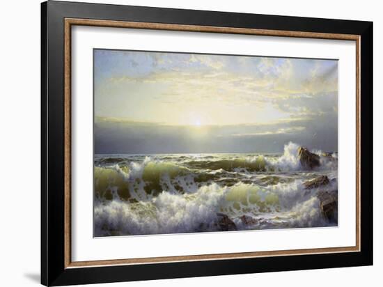 Off Connecticut, Newport, 1904-William Trost Richards-Framed Giclee Print