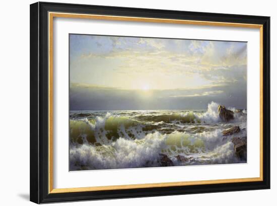 Off Connecticut, Newport, 1904-William Trost Richards-Framed Giclee Print