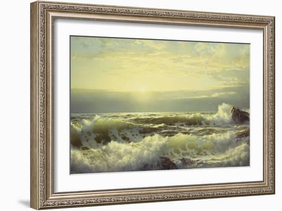 Off Connecticut, Newport, 1904-William Trost Richards-Framed Giclee Print