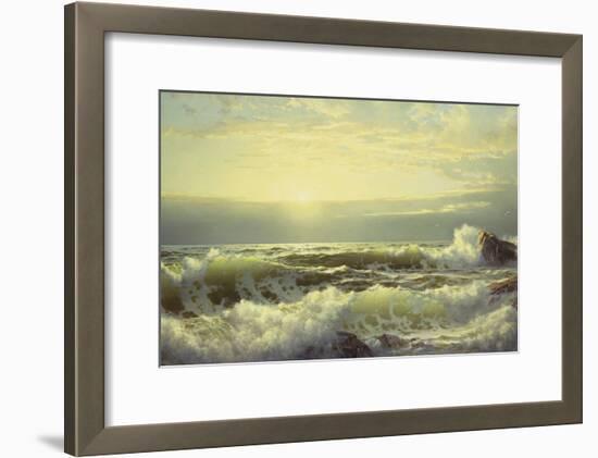 Off Connecticut, Newport, 1904-William Trost Richards-Framed Giclee Print