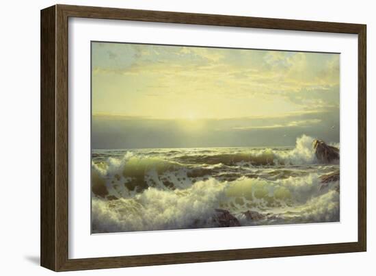 Off Connecticut, Newport, 1904-William Trost Richards-Framed Giclee Print