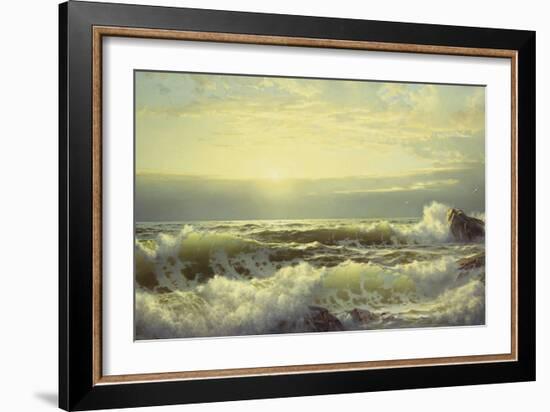 Off Connecticut, Newport, 1904-William Trost Richards-Framed Giclee Print