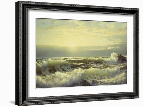 Off Connecticut, Newport, 1904-William Trost Richards-Framed Giclee Print