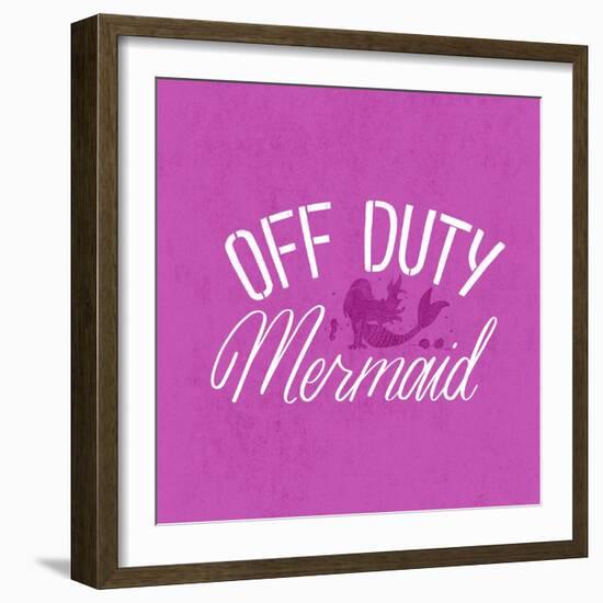 Off Duty Mermaid-Ashley Santoro-Framed Giclee Print