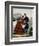 Off For the War-Currier & Ives-Framed Giclee Print