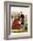 Off for the War-Currier & Ives-Framed Giclee Print