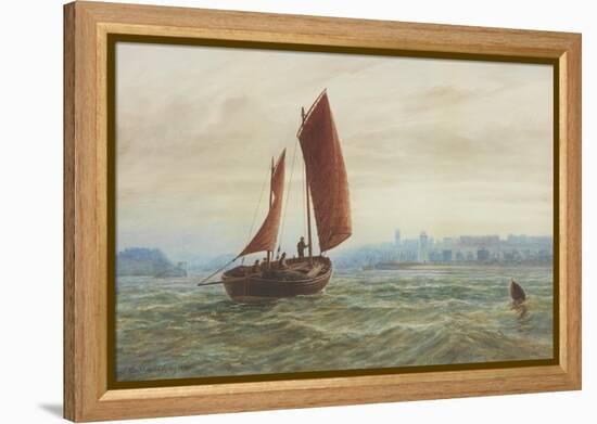 Off North Shields-Charles Napier Hemy-Framed Premier Image Canvas