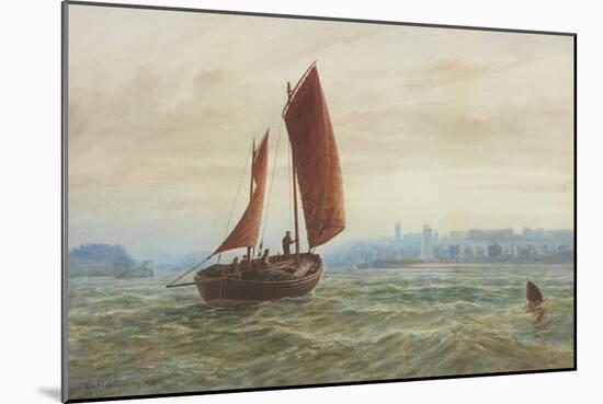 Off North Shields-Charles Napier Hemy-Mounted Giclee Print