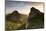 Off Roques Sunrise, Garajonay National Park, La Gomera, Canary Islands, Spain-Marco Isler-Mounted Photographic Print