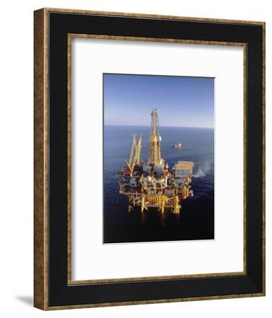 Off Shore Oil Rig Photographic Print By Ken Glaser Art Com