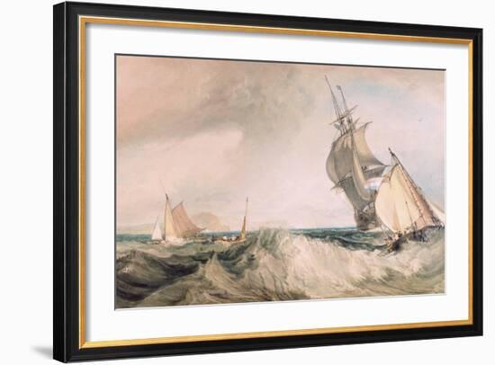 Off St. Albans Head-JMW Turner-Framed Giclee Print