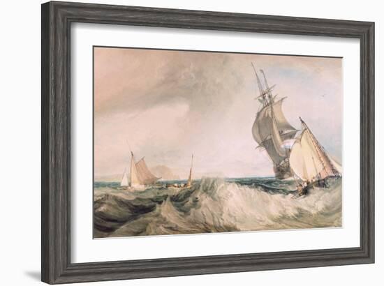 Off St. Albans Head-JMW Turner-Framed Giclee Print