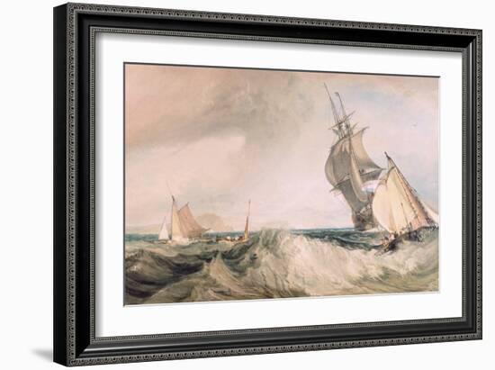 Off St. Albans Head-JMW Turner-Framed Giclee Print