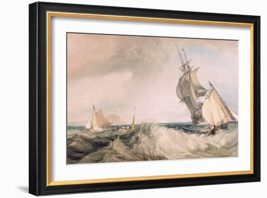 Off St. Albans Head-JMW Turner-Framed Giclee Print