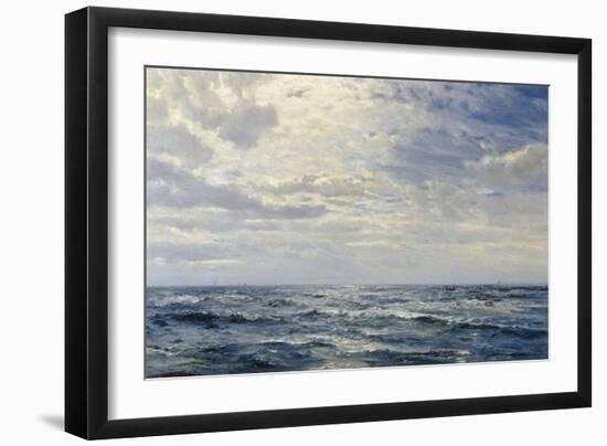Off the Coast of Cornwall-Henry Moore-Framed Giclee Print