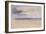 Off the Coast: Seascape and Clouds, 19th Century-JMW Turner-Framed Giclee Print