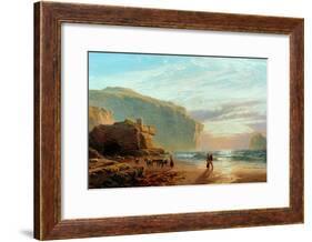 Off the Cornish Coast (Trebariwith Strand), 1877-78-John Mogford-Framed Giclee Print