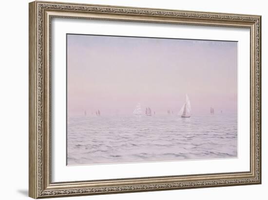 Off the Isle of Man, 1885-John Brett-Framed Giclee Print