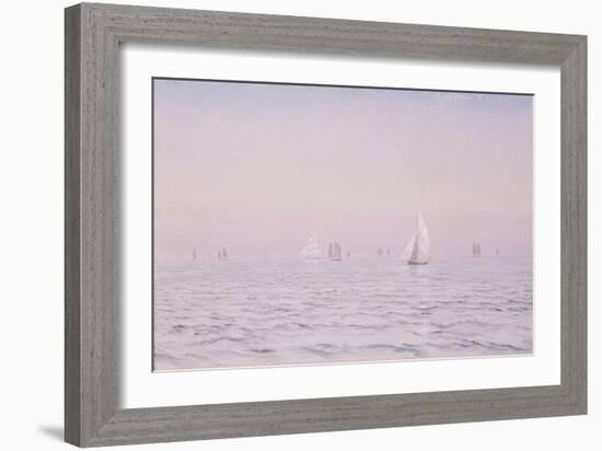 Off the Isle of Man, 1885-John Brett-Framed Giclee Print