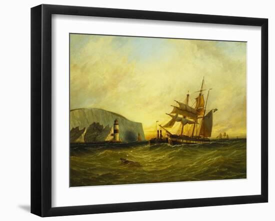 Off the Needles, Isle of Wight, 1899-George Gregory-Framed Giclee Print