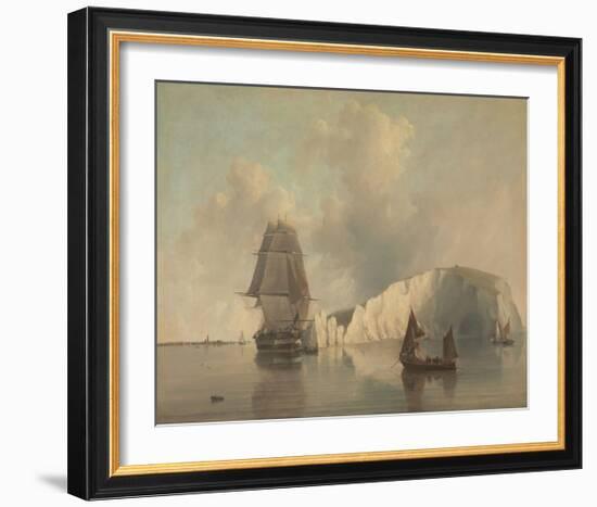 Off the Needles, Isle of Wight-EW Cooke-Framed Premium Giclee Print