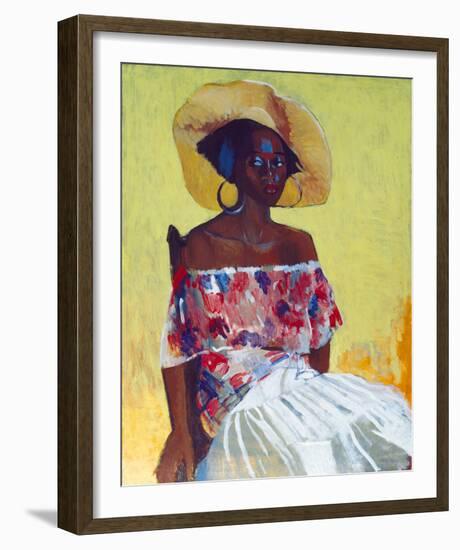 Off the Shoulder-Boscoe Holder-Framed Giclee Print