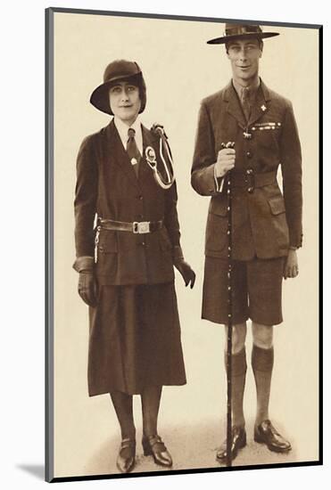 'Off to a Rally of Scouts and Guides', c1931 (1937)-Unknown-Mounted Photographic Print