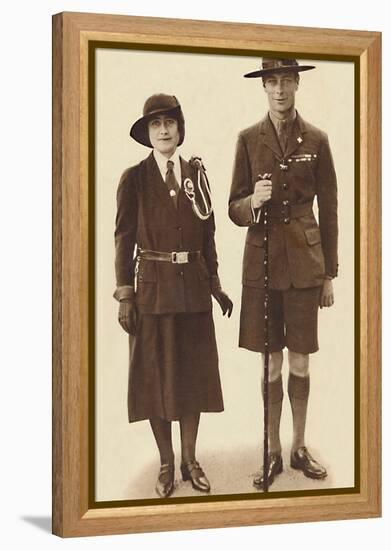 'Off to a Rally of Scouts and Guides', c1931 (1937)-Unknown-Framed Premier Image Canvas