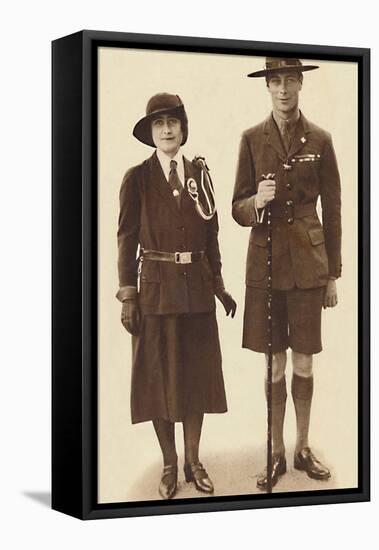 'Off to a Rally of Scouts and Guides', c1931 (1937)-Unknown-Framed Premier Image Canvas