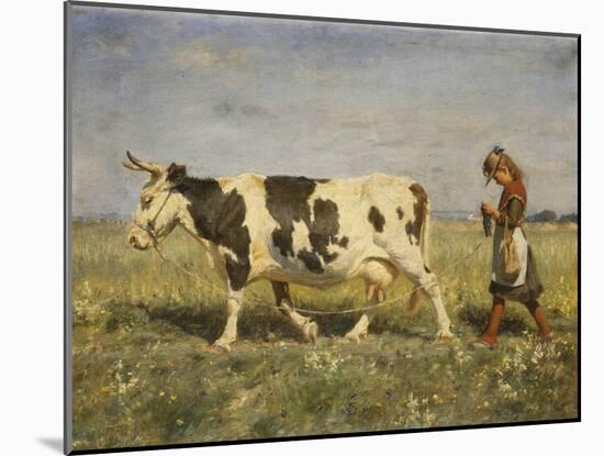 Off to Market, 1892-Michael Therkildsen-Mounted Giclee Print