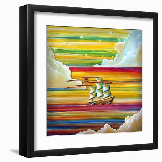 Off To Neverland-Cindy Thornton-Framed Art Print