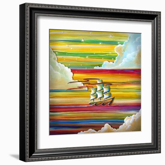 Off To Neverland-Cindy Thornton-Framed Art Print