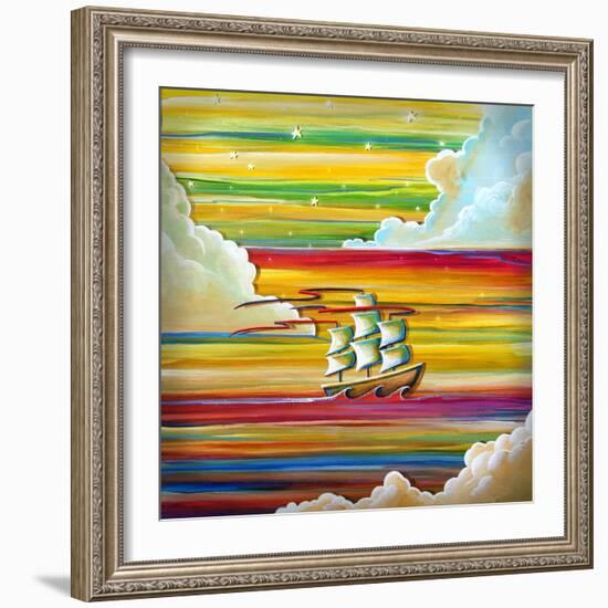 Off To Neverland-Cindy Thornton-Framed Art Print