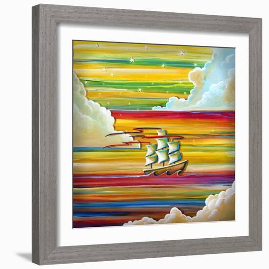 Off To Neverland-Cindy Thornton-Framed Art Print