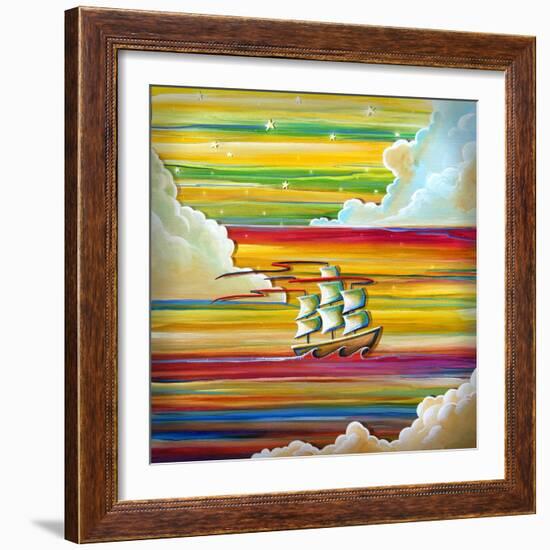 Off To Neverland-Cindy Thornton-Framed Art Print