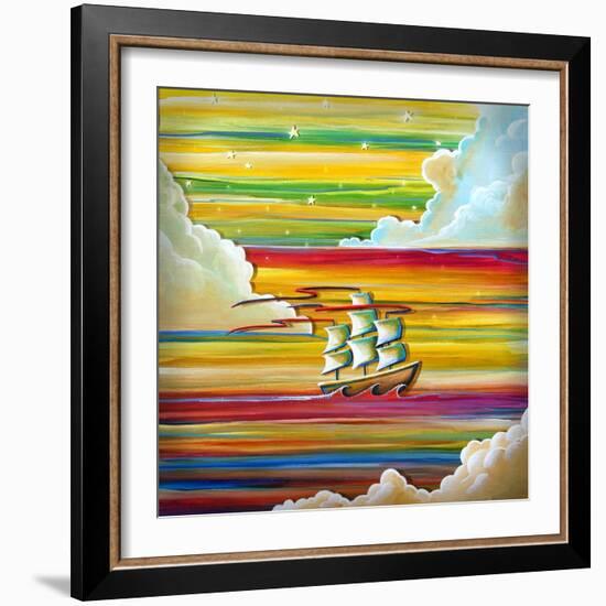 Off To Neverland-Cindy Thornton-Framed Art Print